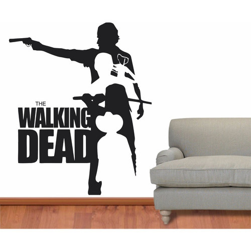 Adesivo Parede Filme Seriado The Walking Dead Zumbi
