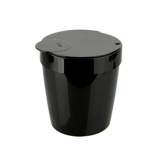 Lixeira Cesto De Lixo 5 Litros Plástico Luxo Cozinha Banheiro Lavabo Bancada Infinity Cor Preto OU em Oferta na Shopee