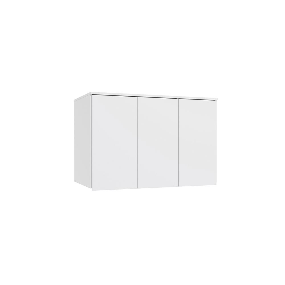 Armário Aéreo 3 Portas Kappesberg Adapt Branco em Oferta na Shopee