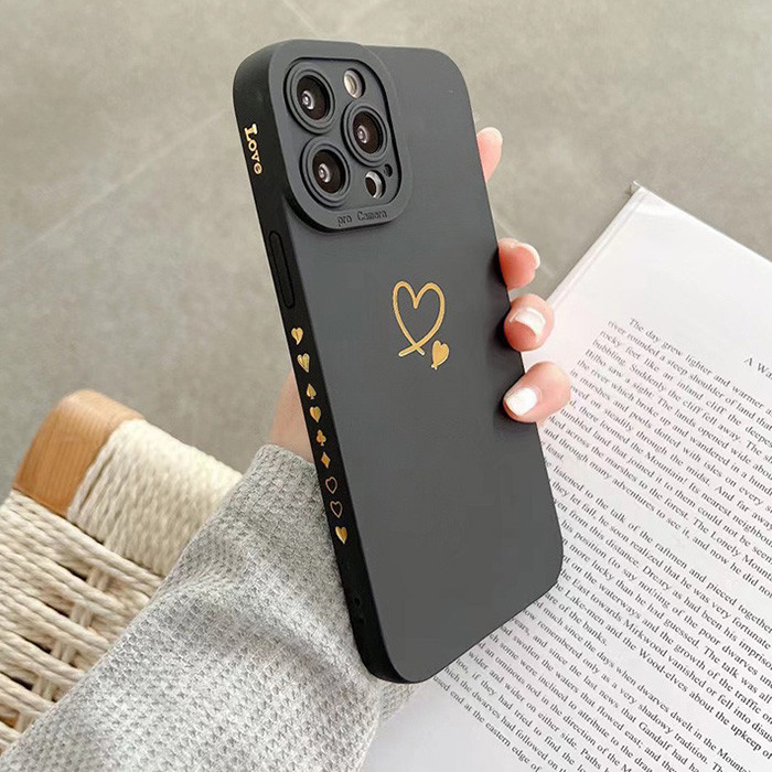 Estética Simples Amor Coração Caso Para Samsung A15 A06 A55 A35 A54 A16 A05 A34 A56 A14 A52 A53 A23 A32 Capa Macia