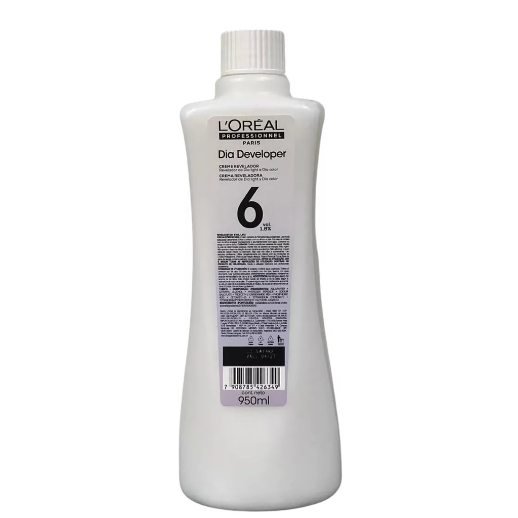 Dia Developer Emulsao Reveladora Loreal 6 Volumes 950ml