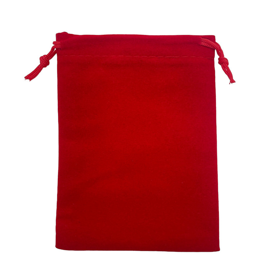 Saquinho de Veludo Premium - Vermelho - 14x20cm - 10 unidades - Rizzo em Oferta na Shopee