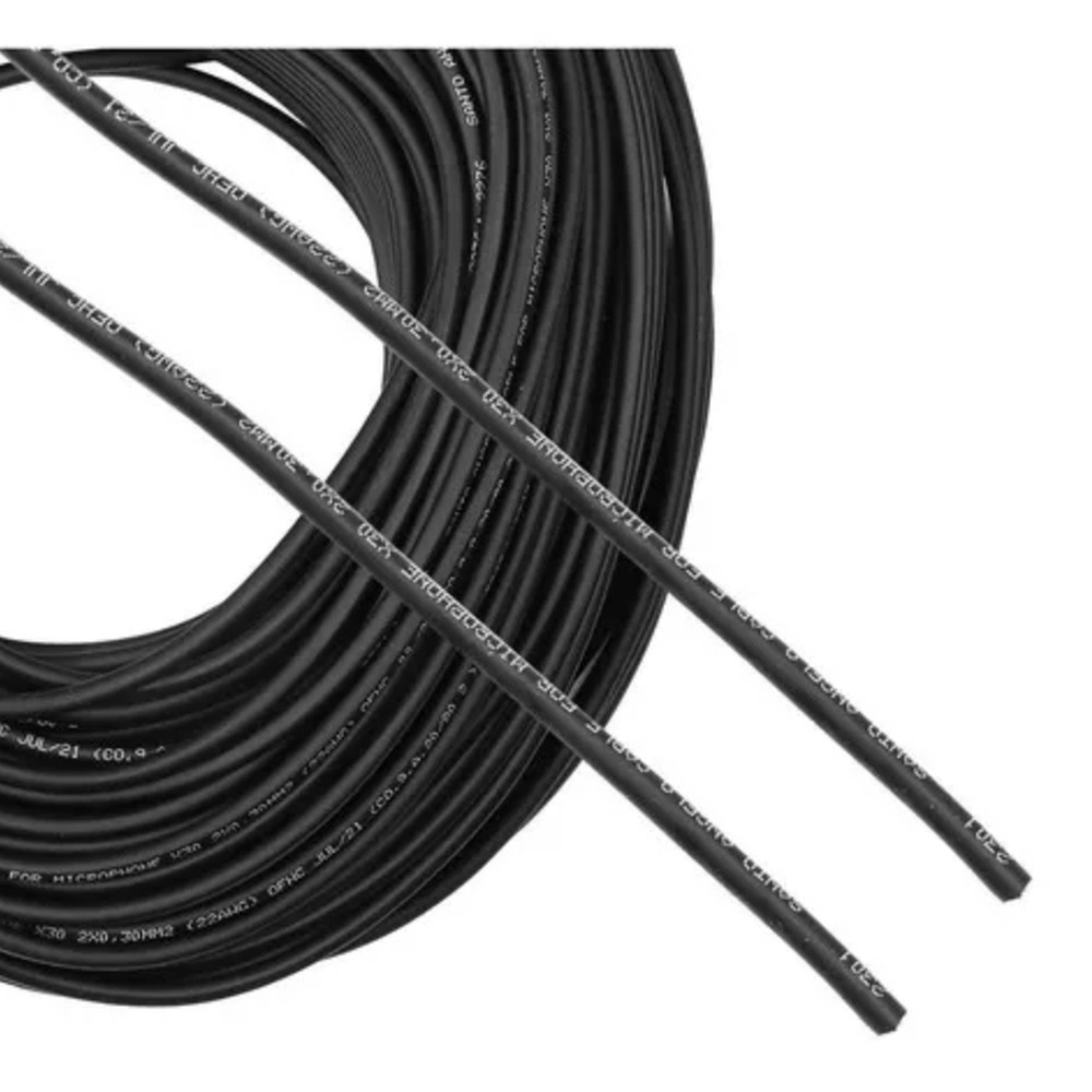FIO MICROFONE SANTO ANGELO X30 PRETO - O METRO