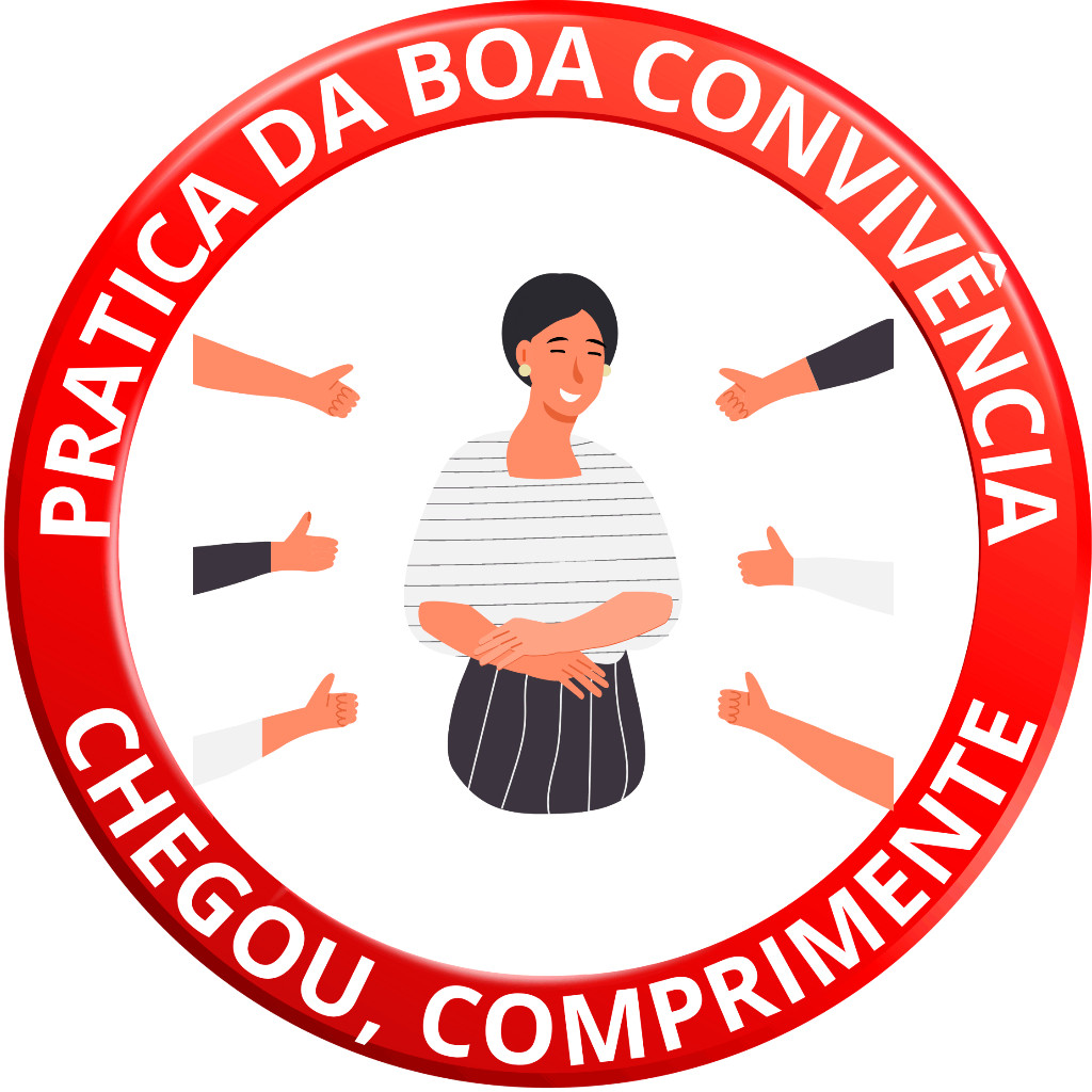 ADESIVO PLACA AVISO SINALIZAÇÃO ATENÇÃO PRATICA DA BOA CONVIVENCIA REDONDA 10 CM 15 CM OU 20 CM DIAMETRO ADESIVO AUTO COLANTE AMBIENTE INTERNO E EXTERNO FACIL APLICAÇÃO A PROVA DE AGUA LOJA COMERCIO INDUSTRIA ESCRITORIO BAR RESTAURANTE  RESIDENCIA