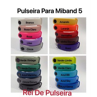 Pulseira Silicone Qualidade Premium para Mi Band 3 4 5 6 7 8 9 10 [Envio HOJE | SELECIONE] — imagem 2 de 2