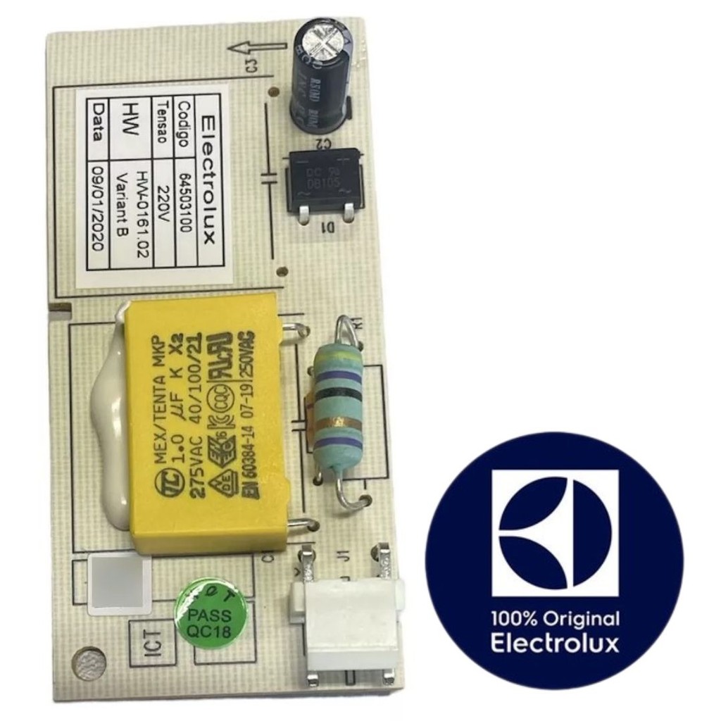 PLACA LED -IF55-IF55S-DF56- 64503101 - REFRIGERADOR ELECTROLUX ORIGINAL (BIVOLT)