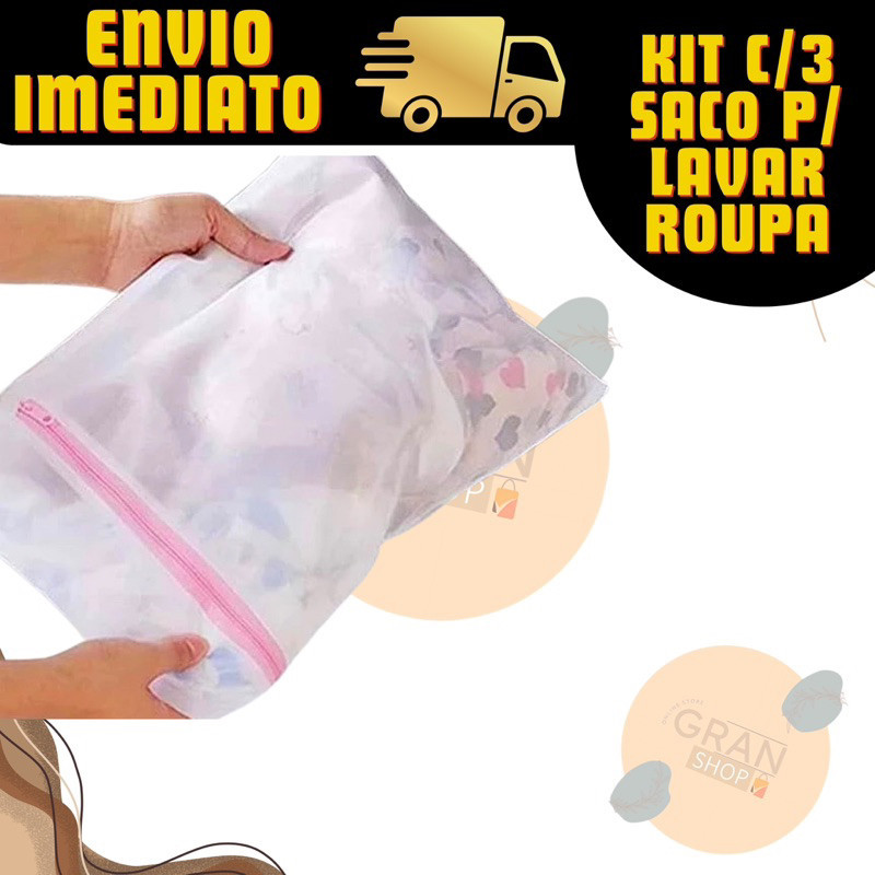 kit Saquinho Maternidade Organizador Viagem Mala Bebê P M e G MALA/VIAGEM/ROUPA SECA/ROUPA LIMPA