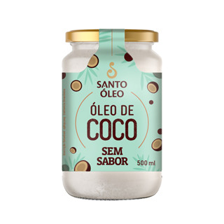 Óleo de Coco Sem Sabor 500ml - Santo Óleo em Oferta na Shopee