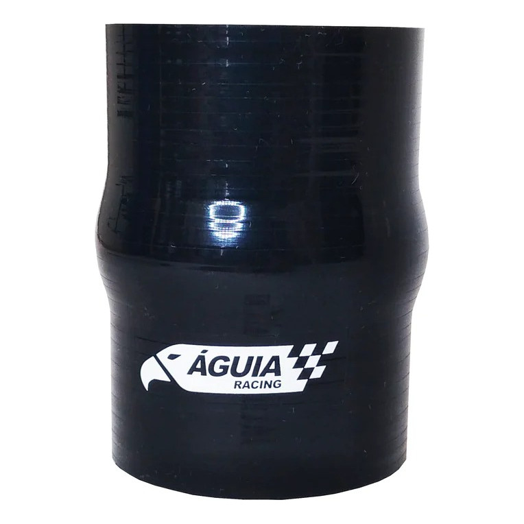 Mangote De Silicone Reto Hump Preto 2 1/4x100mm