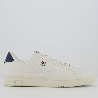 Tênis Fila FX Court 70 Branco e Marinho em Oferta na Shopee