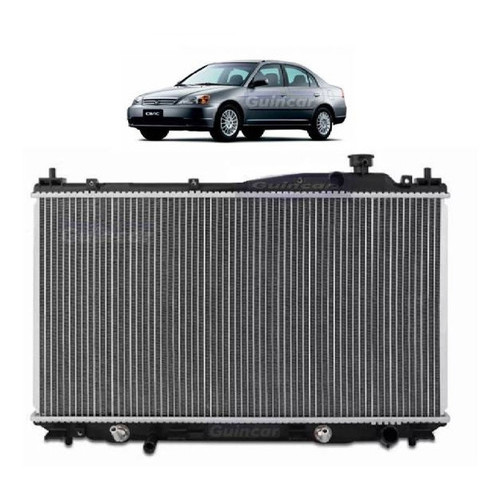 Radiador Civic 1.7 2001 2002 2003 Automático Original Denso — imagem 2 de 2