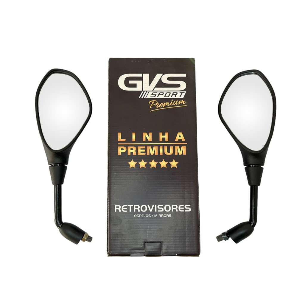 Retrovisor Bmw F800 Gs650 Fixo Lente Convexa Para Moto Yamaha Gvs Par em Oferta na Shopee