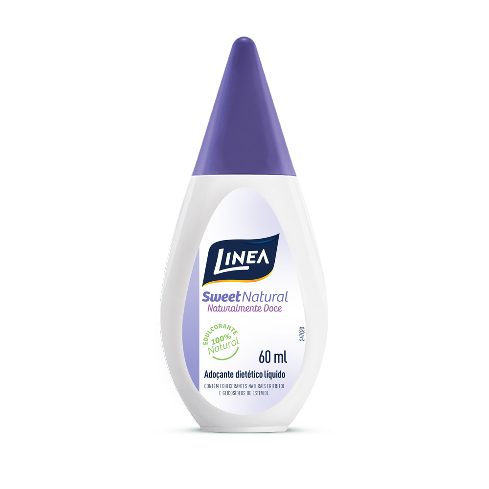 Adoçante Sweet Natural Líquido Linea 60ml - Food & Beverages