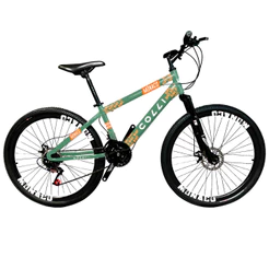 Bicicleta Aro 26 Colli Monaco 21 Marchas Freio a Disco