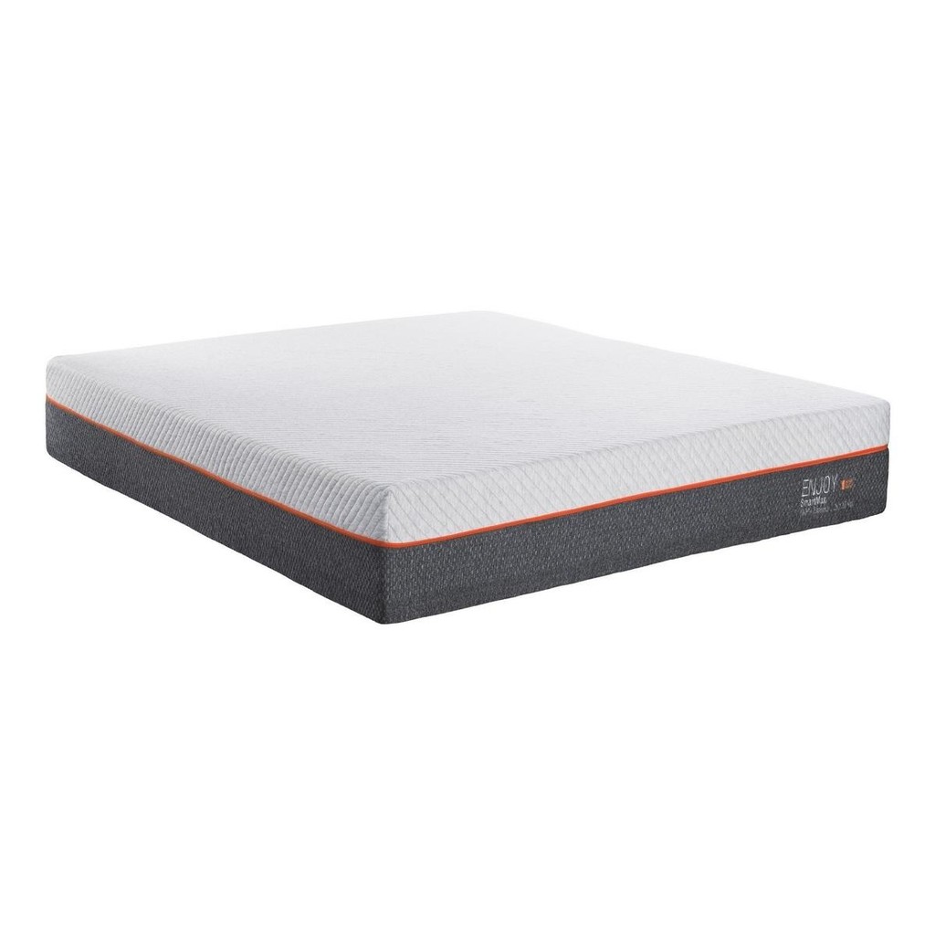 Colchão Queen Bed In a Box Enjoy Smartmax 158x198cm Espuma Mista Inducol CR449D