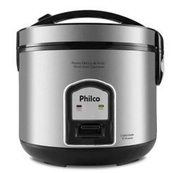 Panela de Arroz Elétrica PH10P Visor Glass Inox Philco 127V