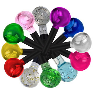 Par Esfera De Vidro Pequena Para Cromoterapia Massagem Facial Crioterapia Design de Sobrancelhas em Oferta na Shopee