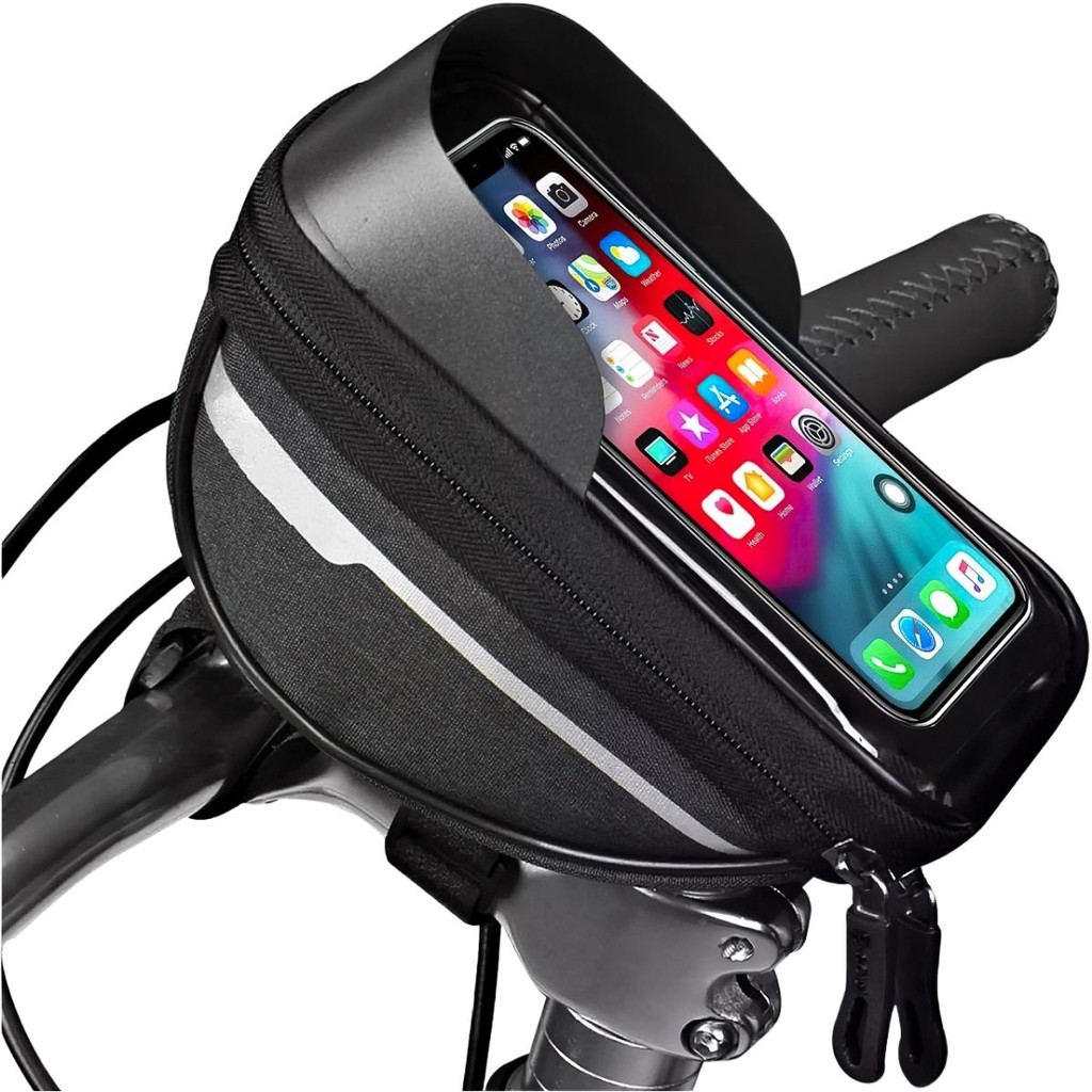 Porta Celular Smartphone Acessórios para Bike Mtb Bolsa Bicicleta Para Guidão