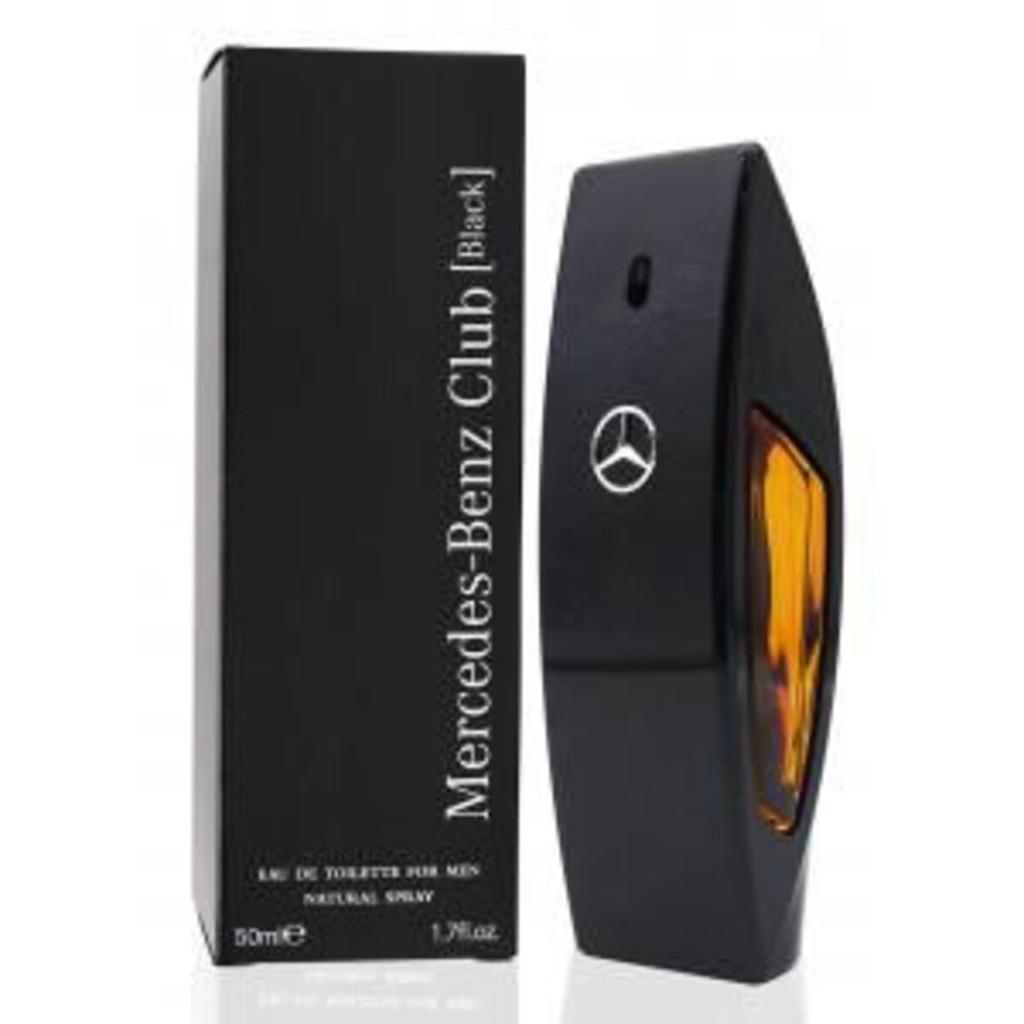 Perfume Masc Mercedes Benz Club Black 50ml em Oferta na Shopee