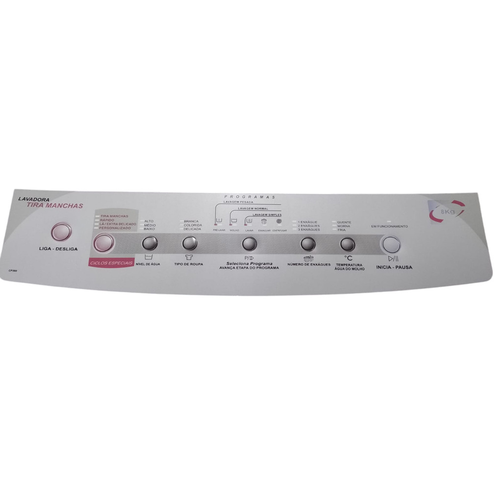 PAINEL DECORATIVO BR BWT08A TIRA MANCHAS 8 KG CP0560 CP