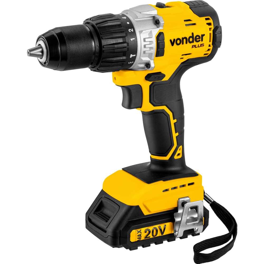 Parafusadeira De Impacto Bateria 20V PFV 212IB Vonder Plus em Oferta na Shopee