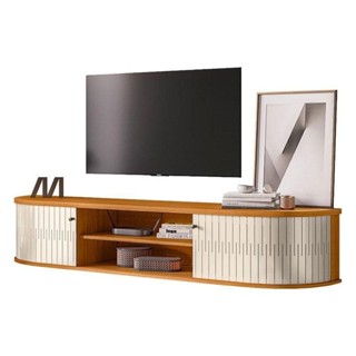 Rack Bancada Suspensa Algarve Cinamomo Off White – Madetec em Oferta na Shopee