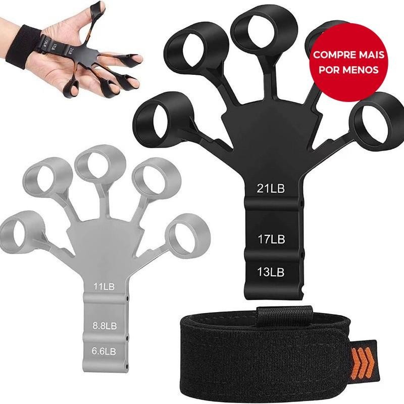 2 Intensificador de Dedo 13-21 LB para Treinamento de Flexibilidade e Aderência em Oferta na Shopee