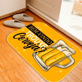 Tapete Decorativo com Estampa Criativa – Antiderrapante | Pronta Entrega em Oferta na Shopee