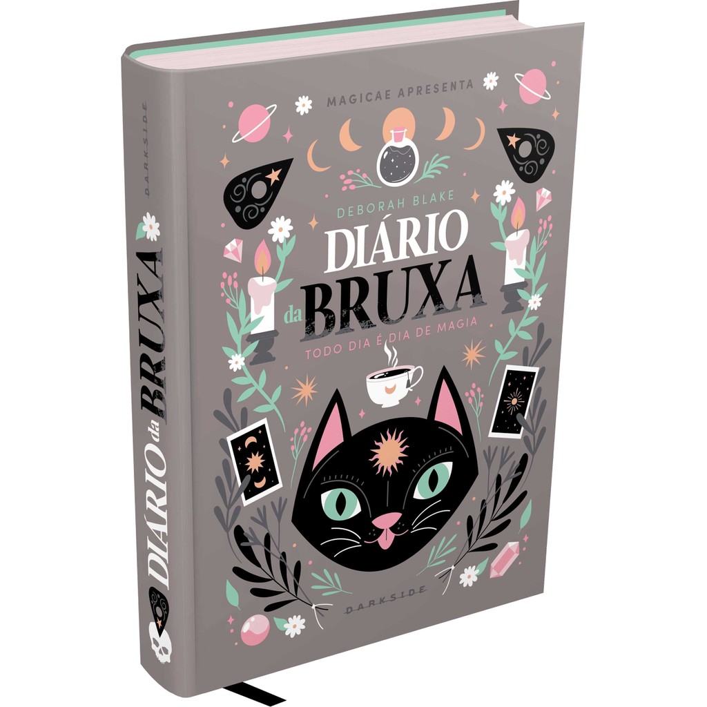 Diário da Bruxa - Darkside Books - Magicae em Oferta na Shopee