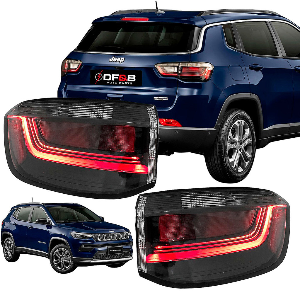 Lanterna Jeep Compass 2022 2023 2024 2025 Traseira Led