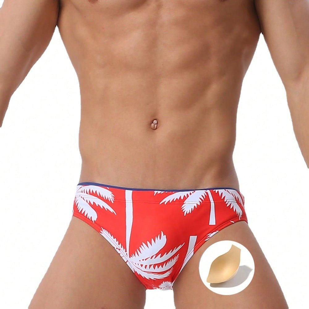 Sunga masculino Sexy Swim Briefs Fashion Low Watist  Bikini Board Surf Shorts Trunk