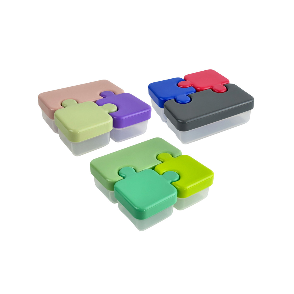 Marmita Quebra Cabeça Infantil Escolar  Lancheira em Oferta na Shopee