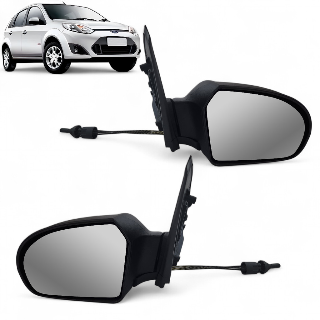 Retrovisor Fiesta 2003 04 05 06 07 08 09 A 2012 C/ Controle em Oferta na Shopee