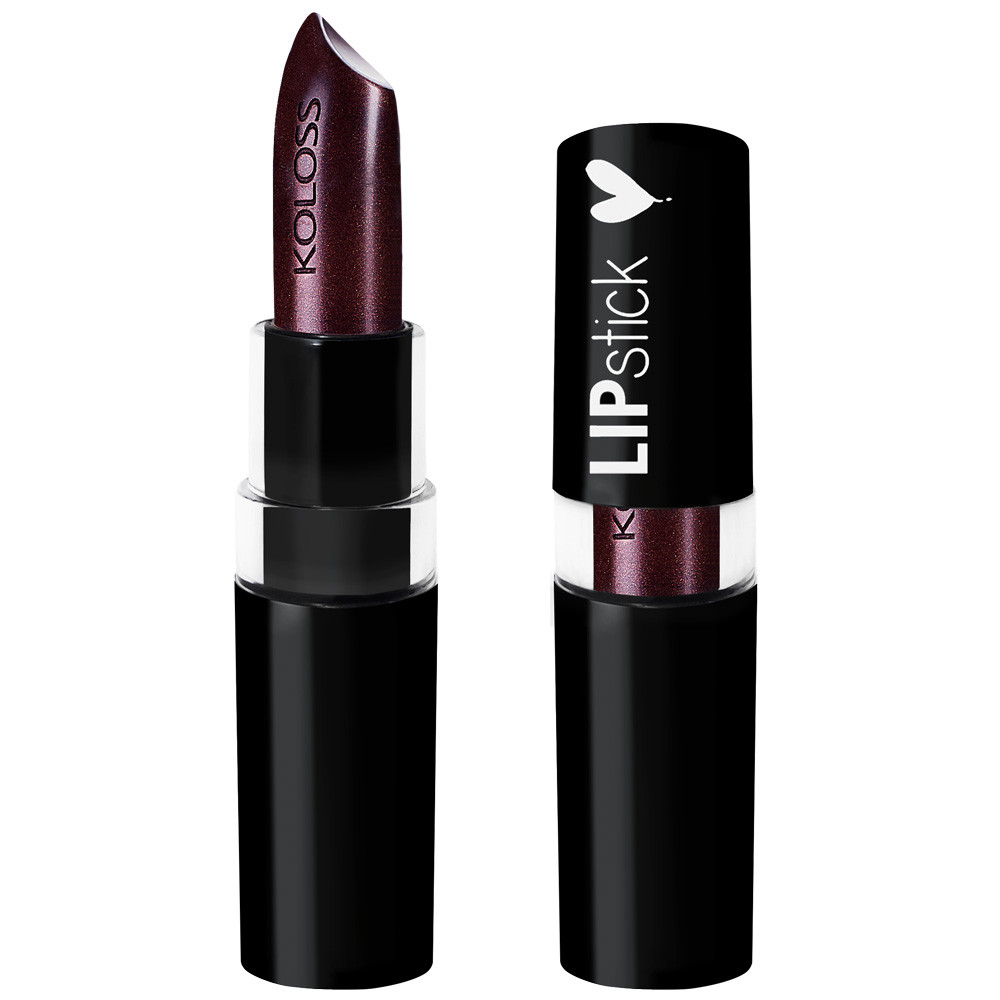 Koloss Batom Lipstick 170- Sugar Beet  - Cintilante Hidratante Longa Duração Alta Pigmentação