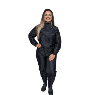 Capa De Chuva Moto Motoqueira Pioneira Nylon Urban Feminina em Oferta na Shopee