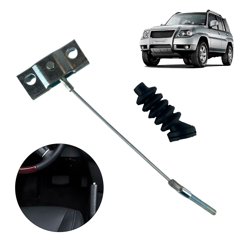 Cabo Freio Dianteiro Pajero TR4 4x2 4x4 2002 2003 2004 2005 2006 2007 2008 2009 2010 2011 a 2015