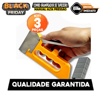 Combo Grampeador de Tapeceiro Manual Alta Pressão | Profissional & Faça Você Em Casa e Atelier em Oferta na Shopee