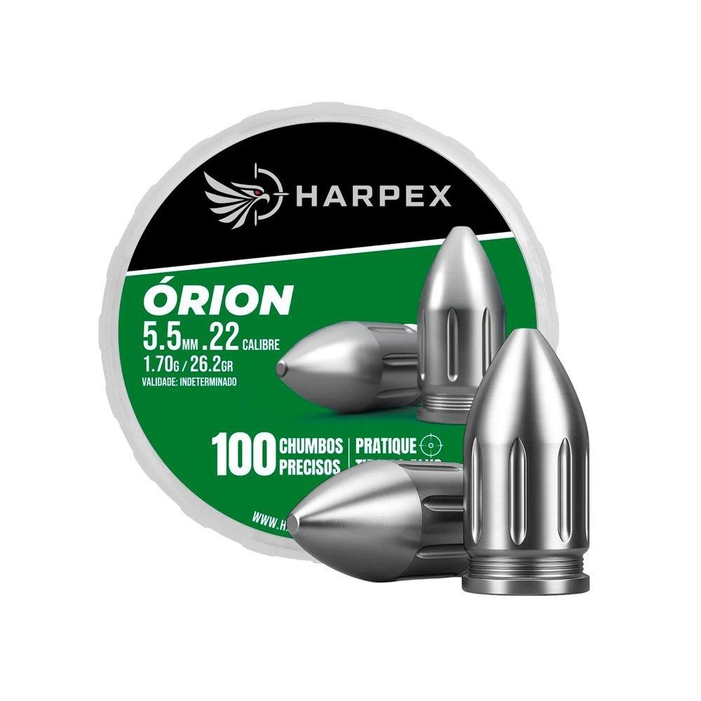 Chumbinho Harpex Orion 5,5mm 100 pcs/pot em Oferta na Shopee