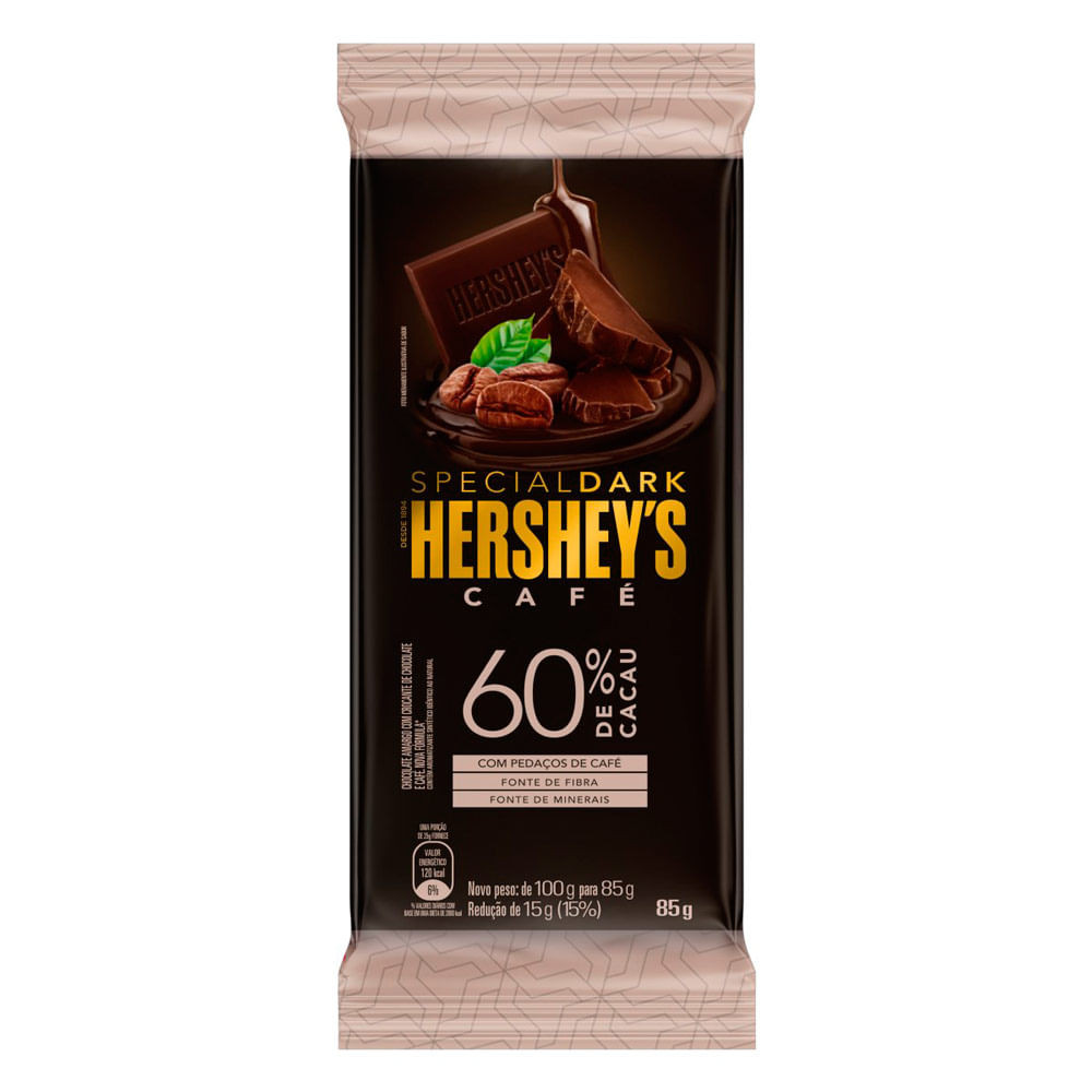 Chocolate Hershey's Special Dark Café 85g - Food & Beverages