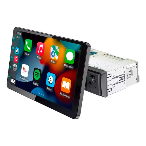 Multimídia 10 H-tech Ht-8025ca Rotative Android 2 Gb 32 Gb Carplay Cor Preto