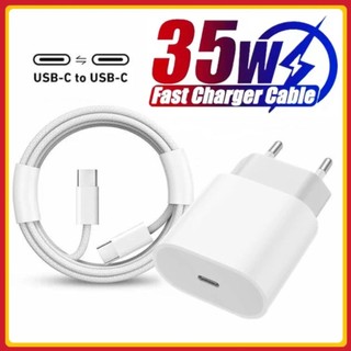 Carregador Turbo 35W iPhone USB C Original Fonte PD Carregador iPhone 15 16 Carregamento …