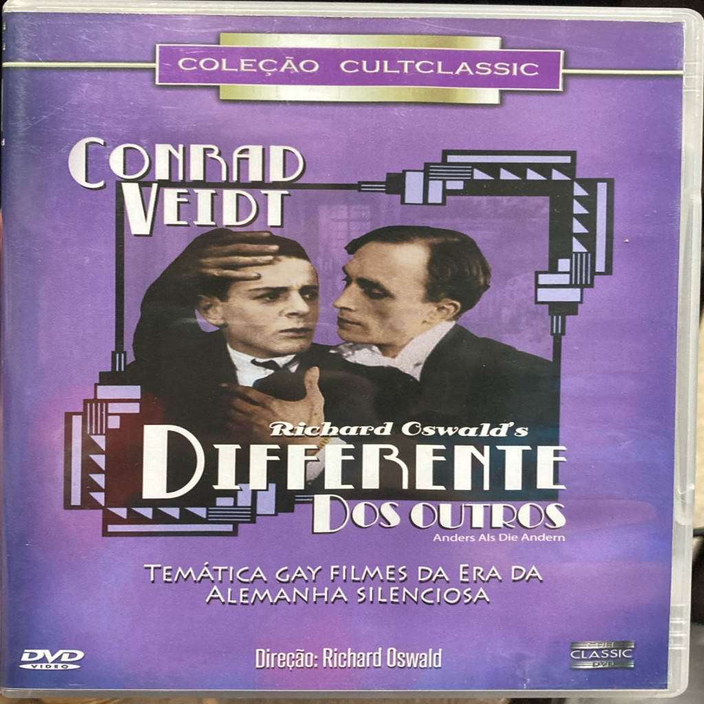 DVD DVD Diferente dos Outros (1919) editora Richard Oswald