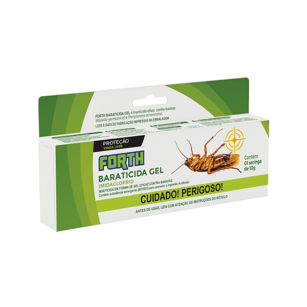 Forth Em Gel Contra Baratas - 10g em Oferta na Shopee