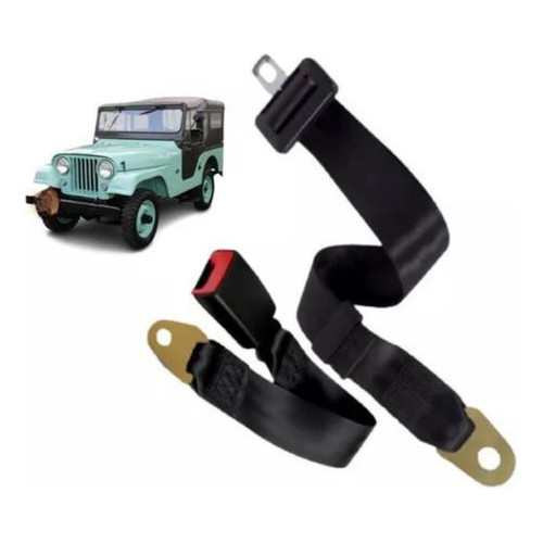 Cinto De Segurança Transversal Abdominal 2 Ponto Jeep Willys.