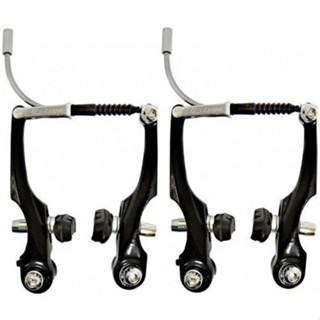 Par Freio V-brake Alumínio De Bicicleta Logan Lb-919 Preto em Oferta na Shopee