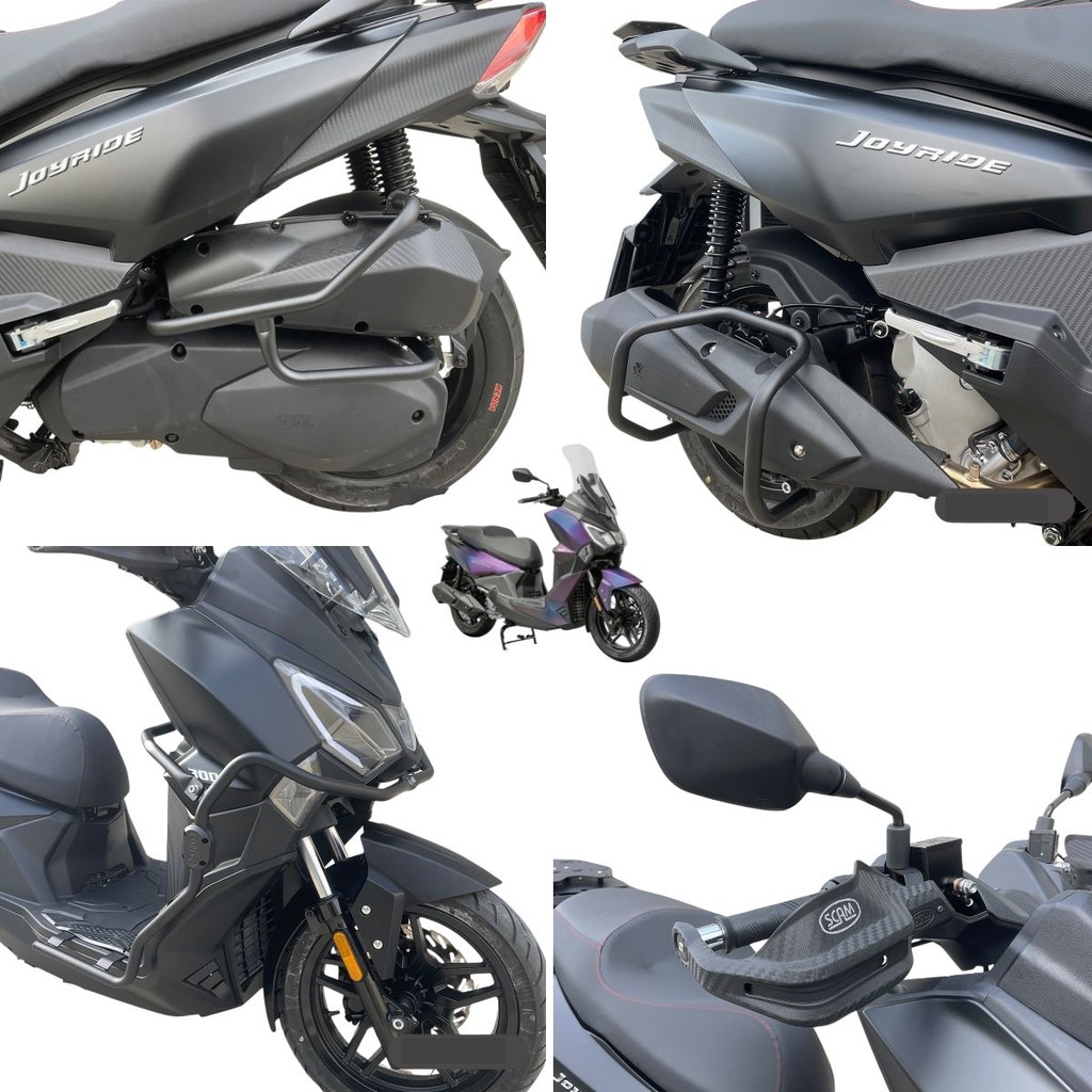 Protetor Mão Carenagem Cvt Escapamento Dafra Joyride 300 25+