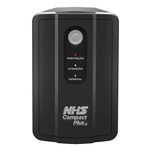 Nobreak 1200va NHS Compact Plus4 Entrada Bivolt e Saída 115v