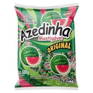 Bala Mastigável Azedinha Melancia Ice Kiss 500g - Cory em Oferta na Shopee