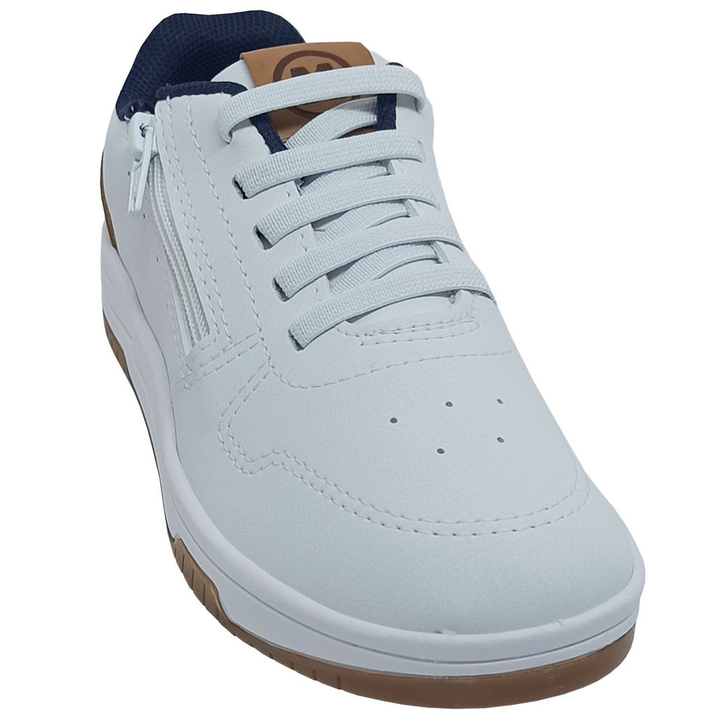 Tênis Molekinho Infantil Calce Ajuste Elástico e zíper lateral em Oferta na Shopee