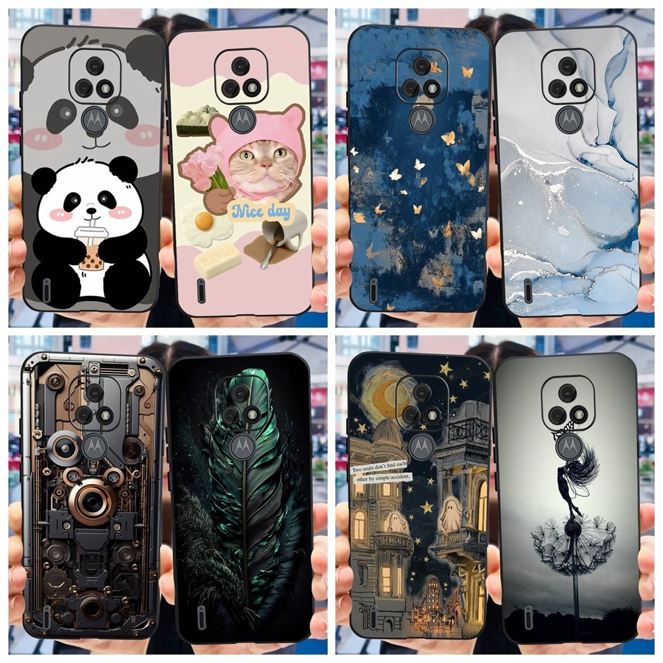 Caixa À Prova De Choque Para Moto Motorola E7/E7 Plus Capa De Silicone Macia E 7 MotoE7 Bumper